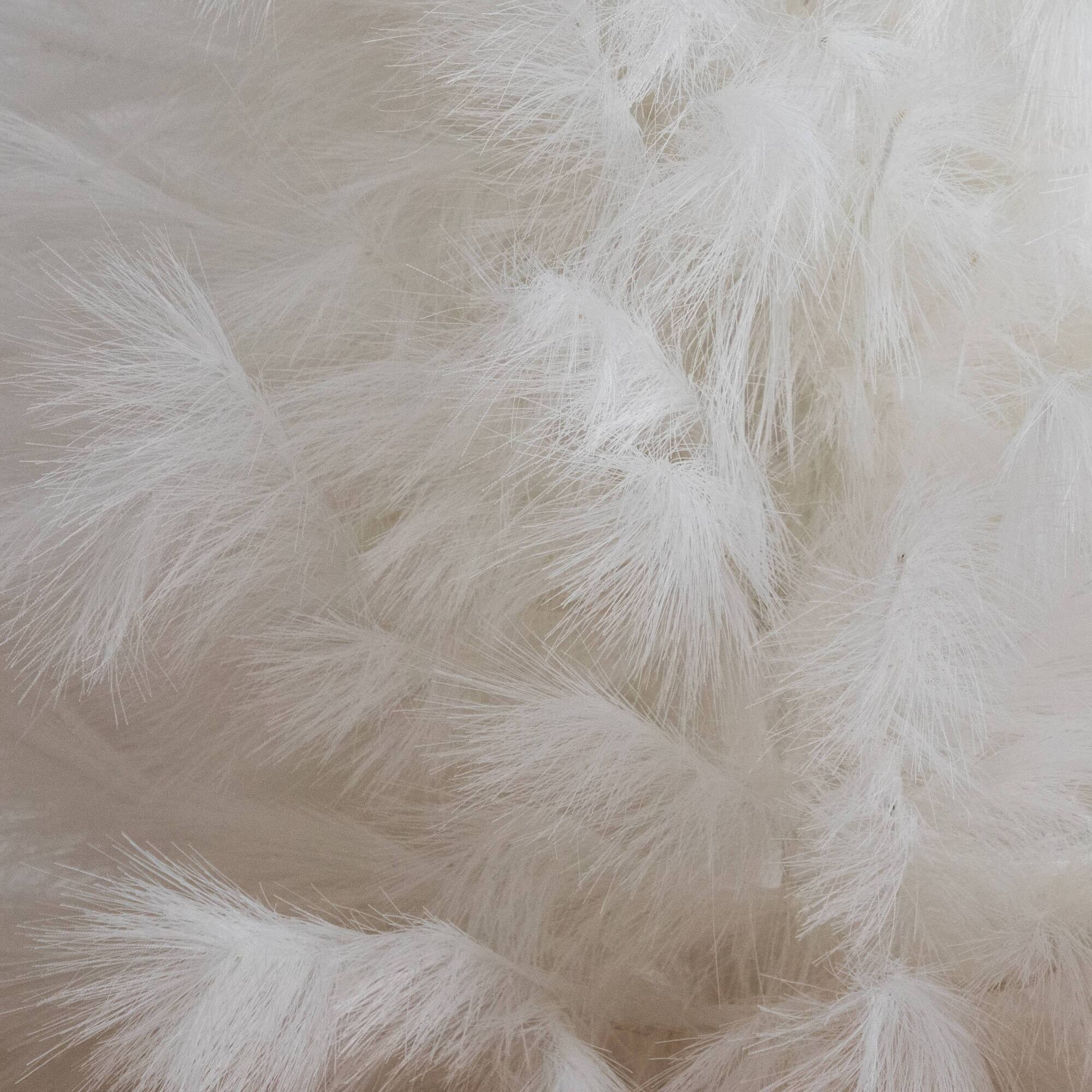 4ft. Unlit White Pampas Plumes Artificial Christmas Tree